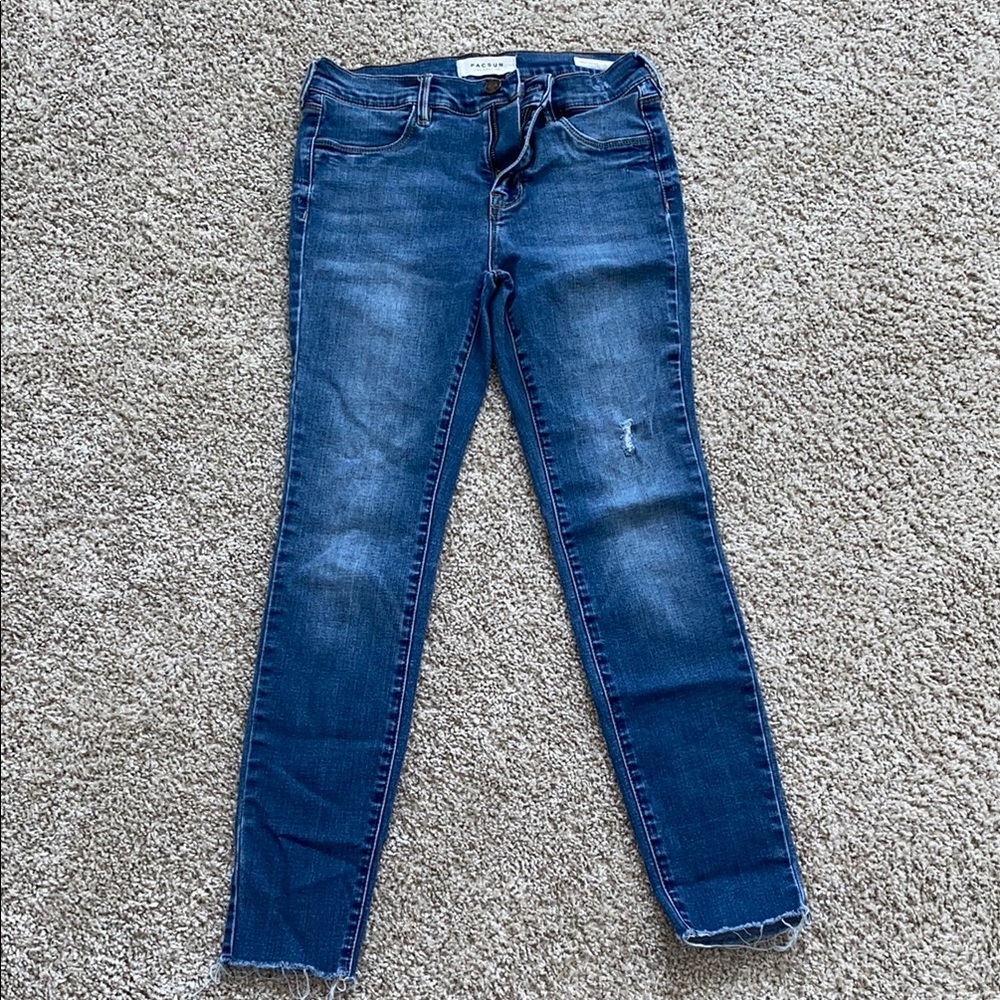 PacSun Dark Blue Women's Skinny Jeans